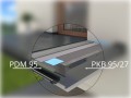 Profil balkonowy boczny Perfecta PKB 95/27 do posadzek z płytek ceramicznych (1szt-2mb) - zdjęcie 3