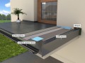 Profil balkonowy boczny Perfecta PKB 95/27 do posadzek z płytek ceramicznych (1szt-2mb) - zdjęcie 4