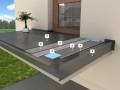 Profil balkonowy boczny Perfecta PKB 95/27 do posadzek z płytek ceramicznych (1szt-2mb) - zdjęcie 9